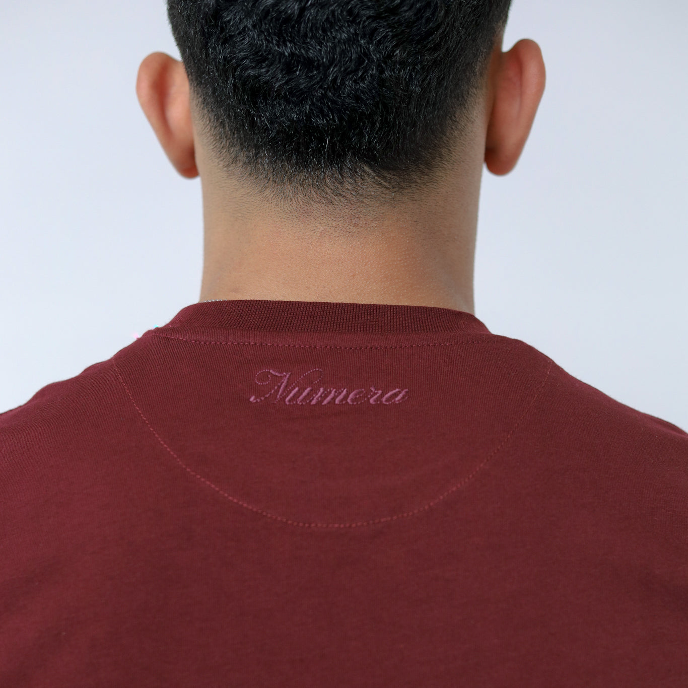 BURGANDY REGULAR FIT T-SHIRT
