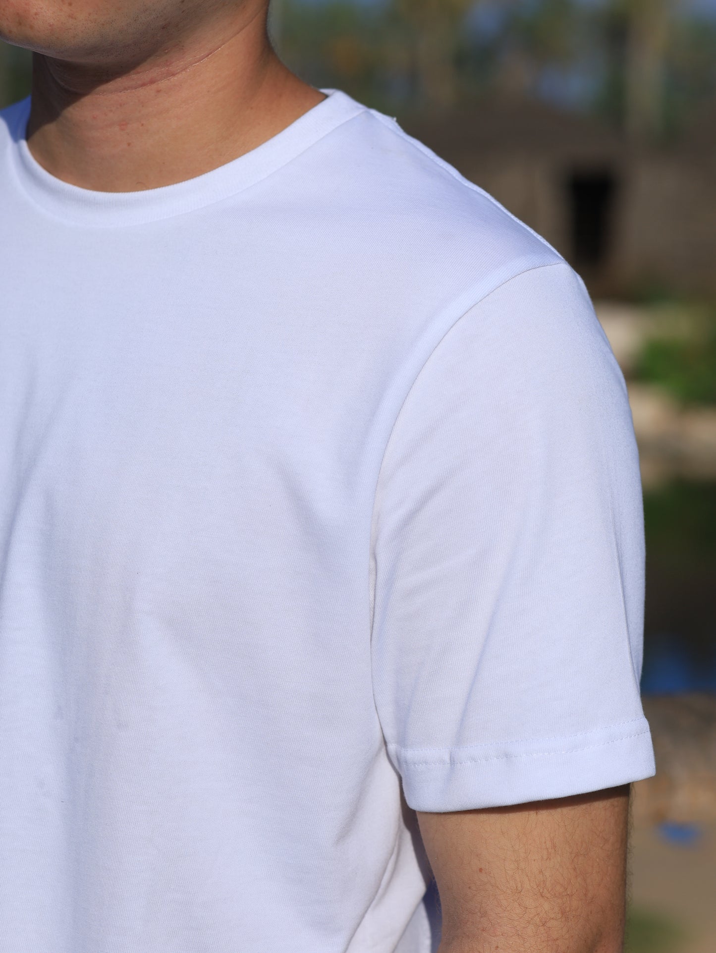 WHITE REGULAR FIT T-SHIRT